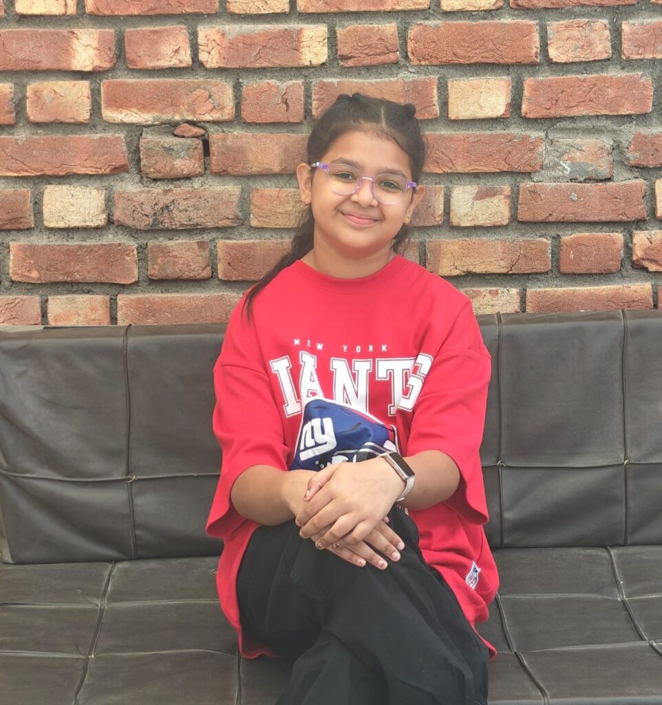 Brilliant kid of the month from UAE – March 2026 – Ridhi Bhatt