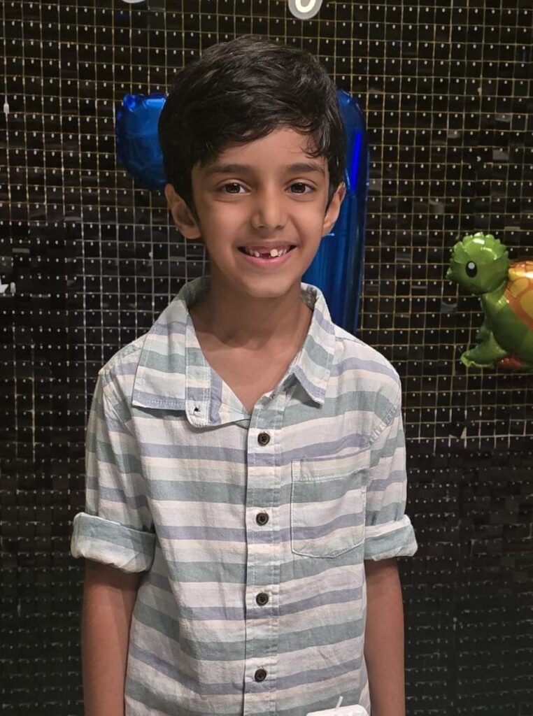 Brilliant kid of the month from UAE – April 2026 – Pradyut Pratapneni