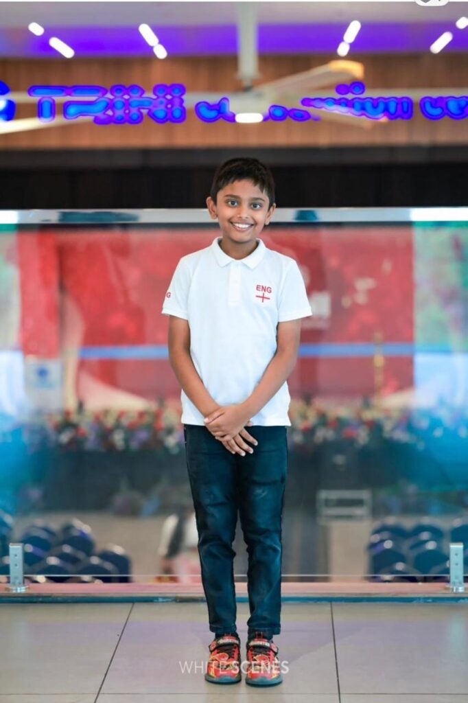 Brilliant kid of the month from Oman – April 2026 – Benny Simon Thomson