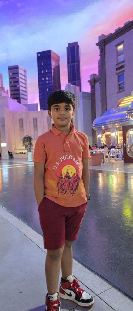 Brilliant kid of the month from UAE – April 2026 – Vishnu Palakkaparambil Nidhin