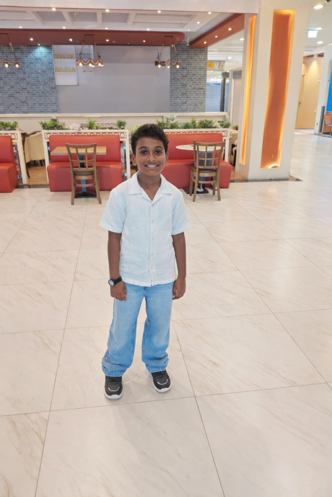 Brilliant kid of the month from UAE – April 2026 – Alfro Liaf