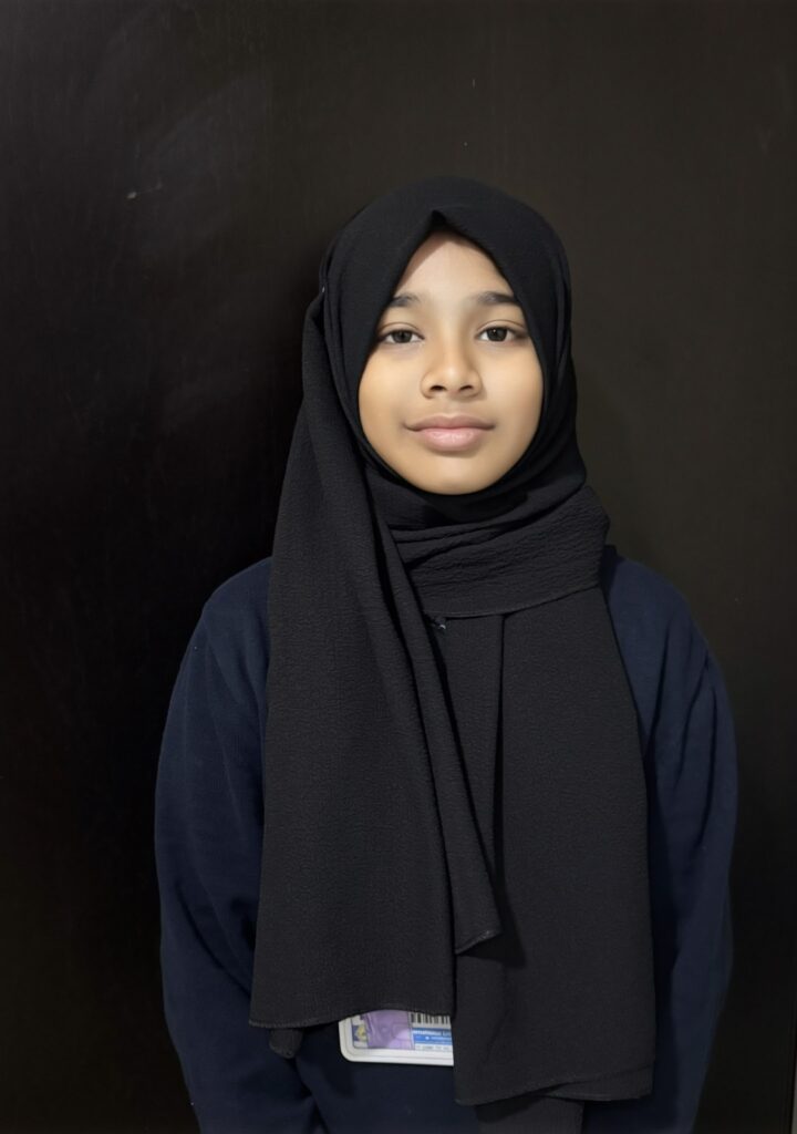 Brilliant kid of the month from UAE – July 2026 – Sarah Aimen  Shafeeq Ahamed