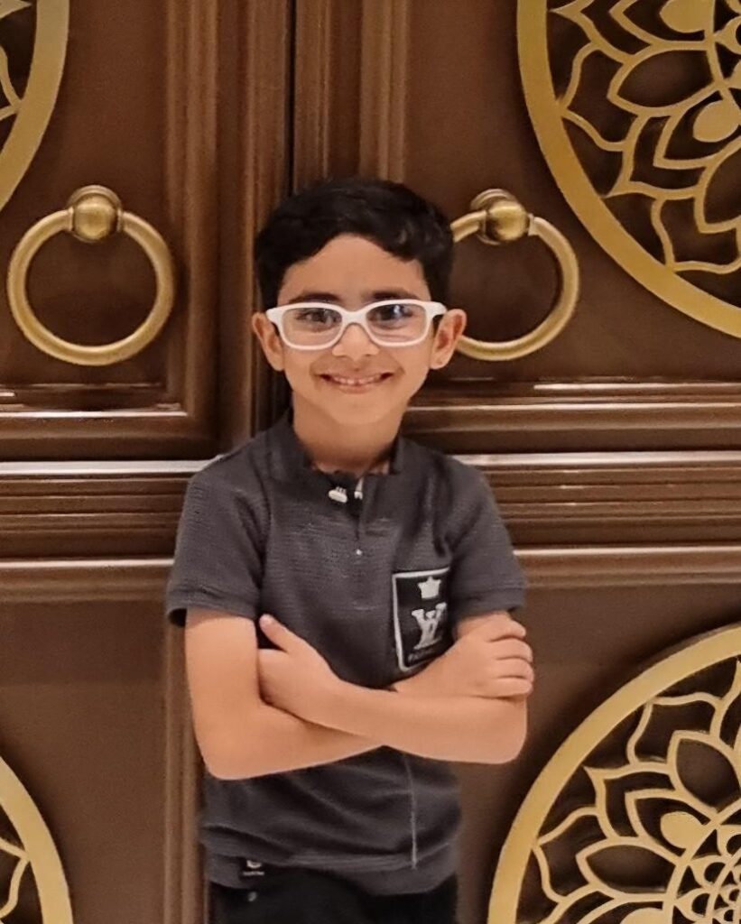 Brilliant kid of the month from UAE – July 2026 – Jash Harit Kakkad