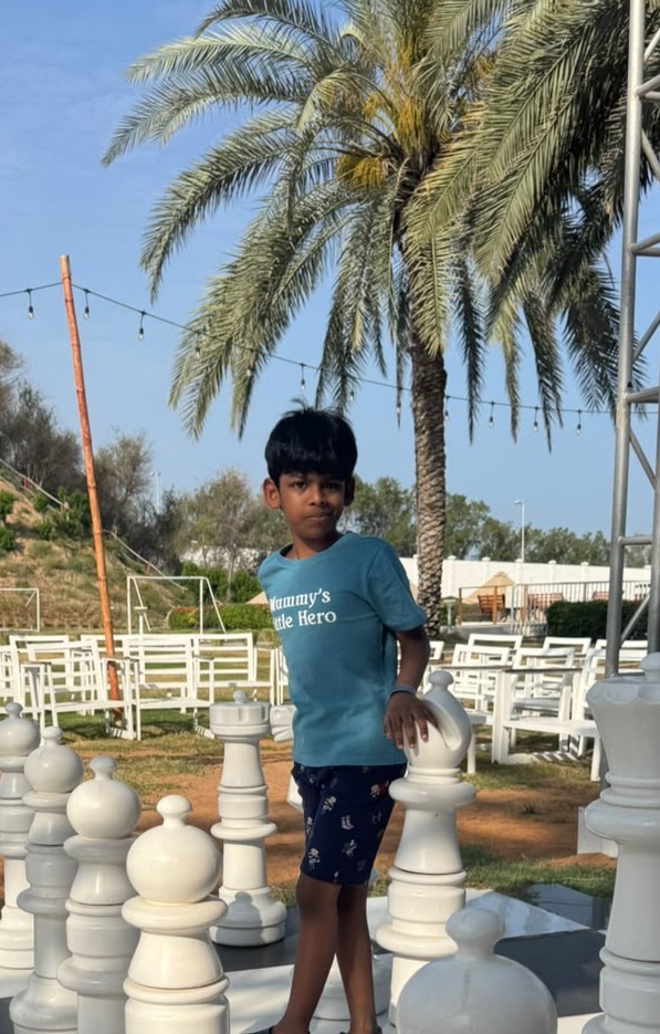 Brilliant kid of the month from UAE – July 2026 – Aryanth Krishna