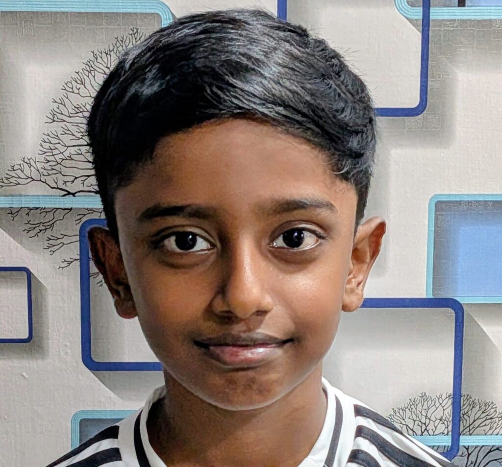 Brilliant kid of the month from UAE – July 2026 – Kelvin Marcus