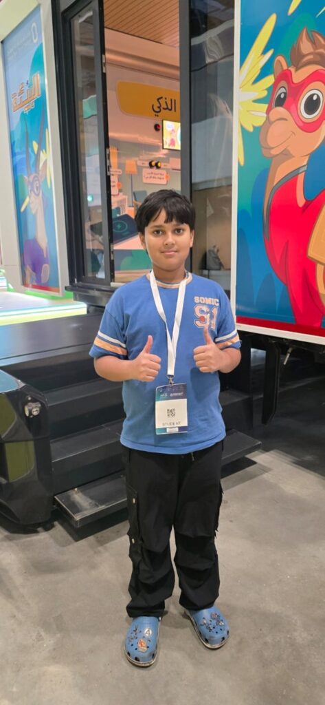 Brilliant kid of the month from Oman – July 2026 – Shamithab Nath