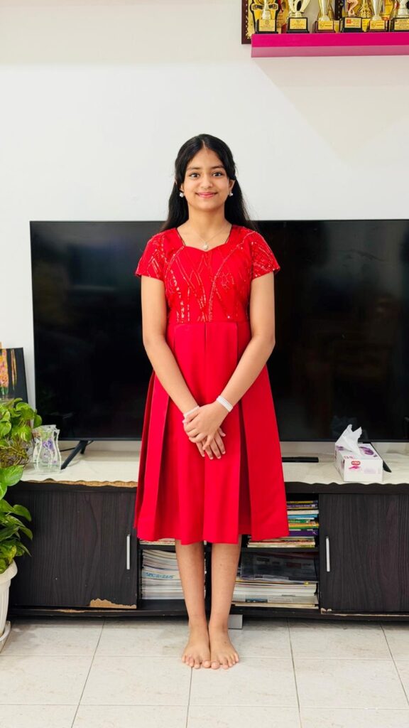 Brilliant kid of the month from Kuwait – August 2026 – Sera Maria Bosco