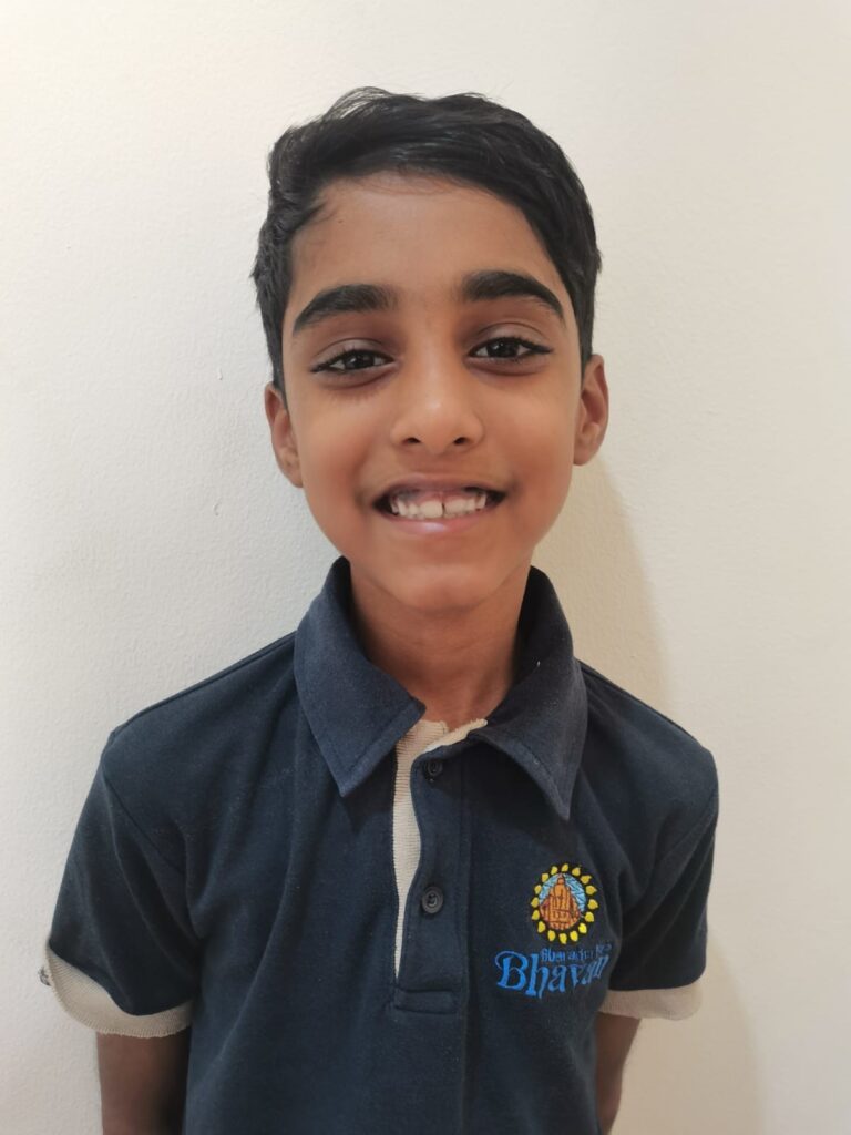 Brilliant kid of the month from UAE – August 2026 – Nihit Praveesh