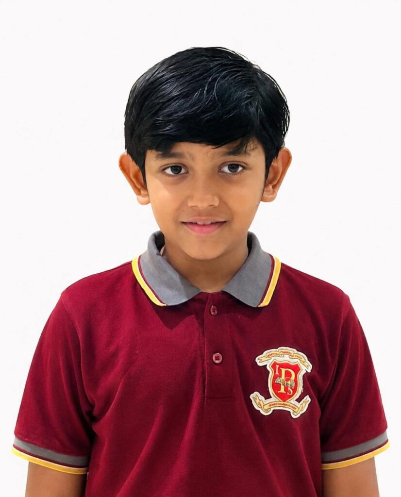 Brilliant kid of the month from Oman – August 2026 – Jiannsh PS