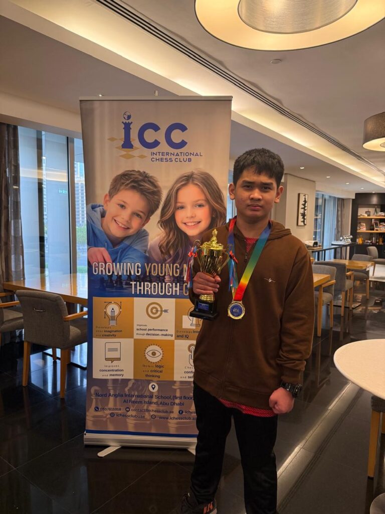 Brilliant kid of the month from UAE – August 2026 – Kaiser Mackenzie Mansalaynon Abaday