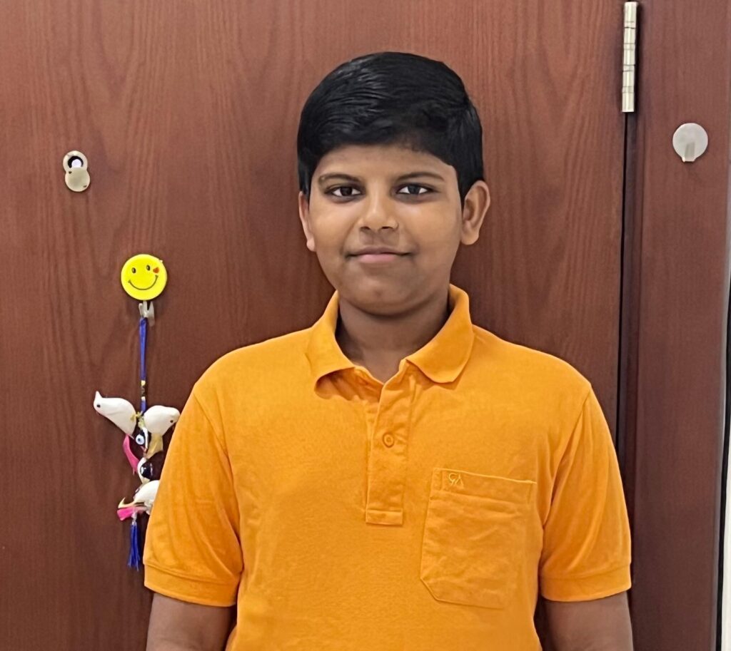 Brilliant kid of the month from Bahrain – September 2026 – A. Aathi Deva