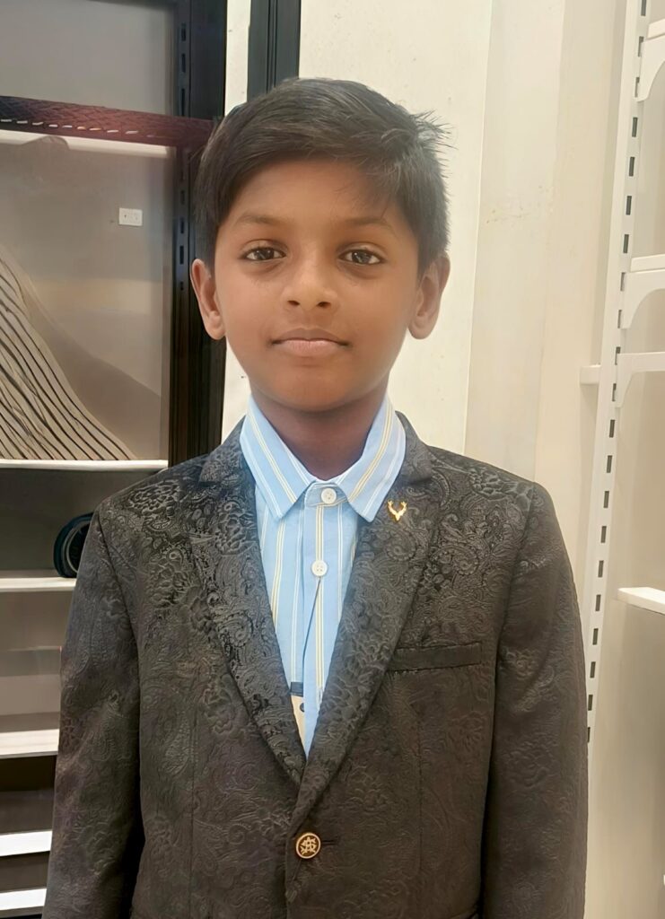 Brilliant kid of the month from Oman – September 2026 – D .Vino Samuel